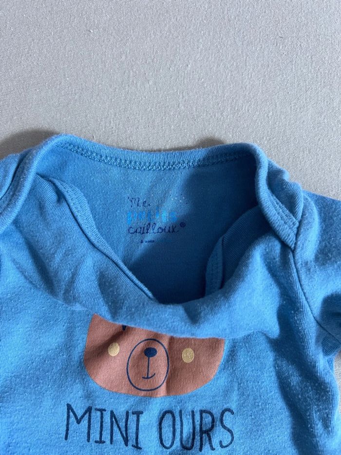 Lot body bodies garçon manches longues ours ourson - photo numéro 5