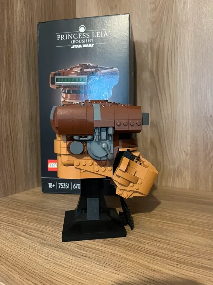 Lego - Casque de la Princesse Leia (Boushh) - photo numéro 12