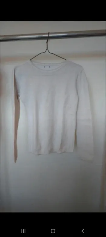 Pull blanc