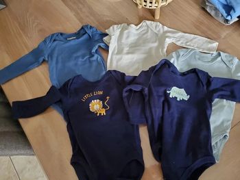 Lot de 5 bodies/bodys très bon état lupilu