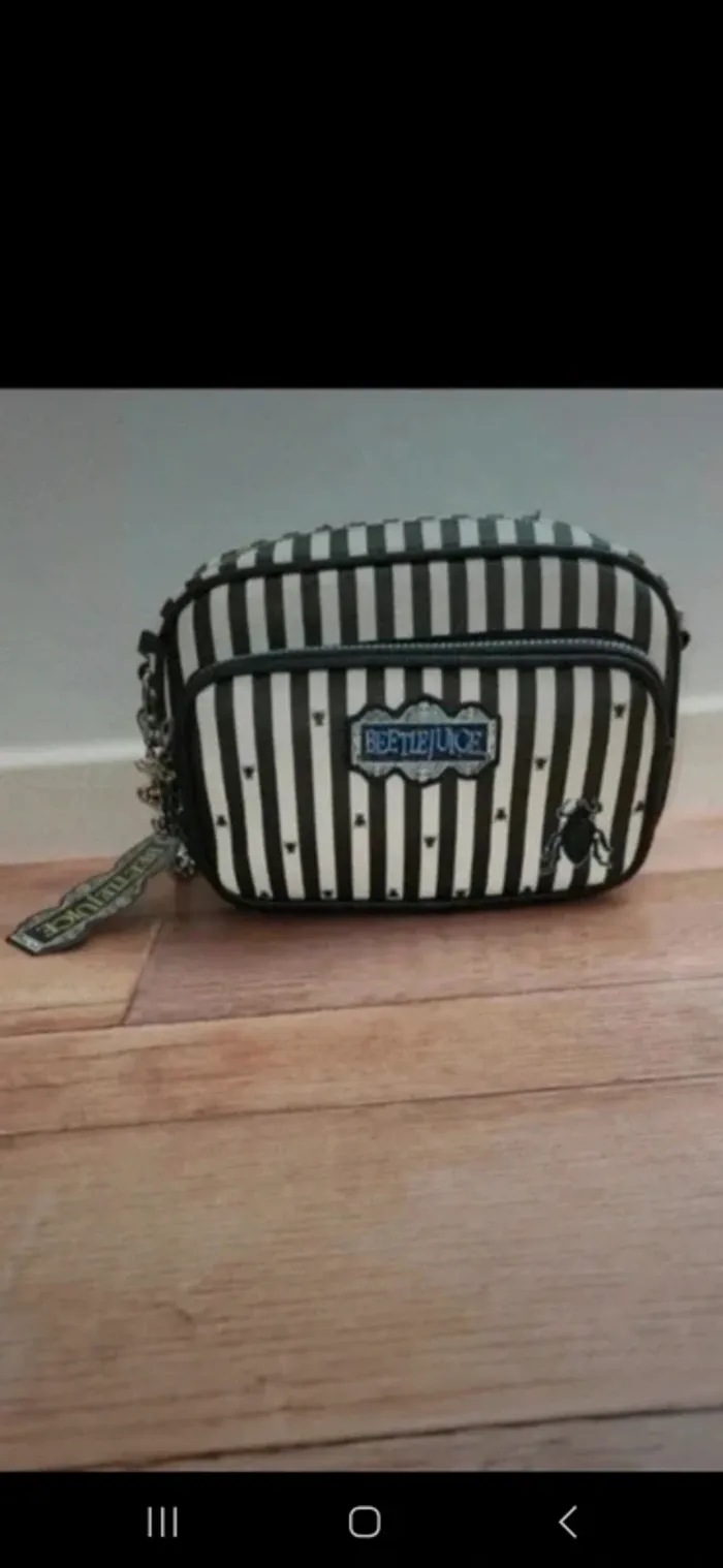 Sac à bandoulière beetlejuice