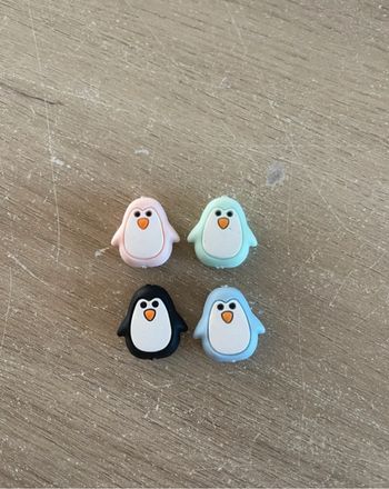 Perle silicone pingouin