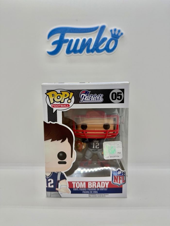 Funko Pop NFL Patriots Tom Brady 05 - photo numéro 4