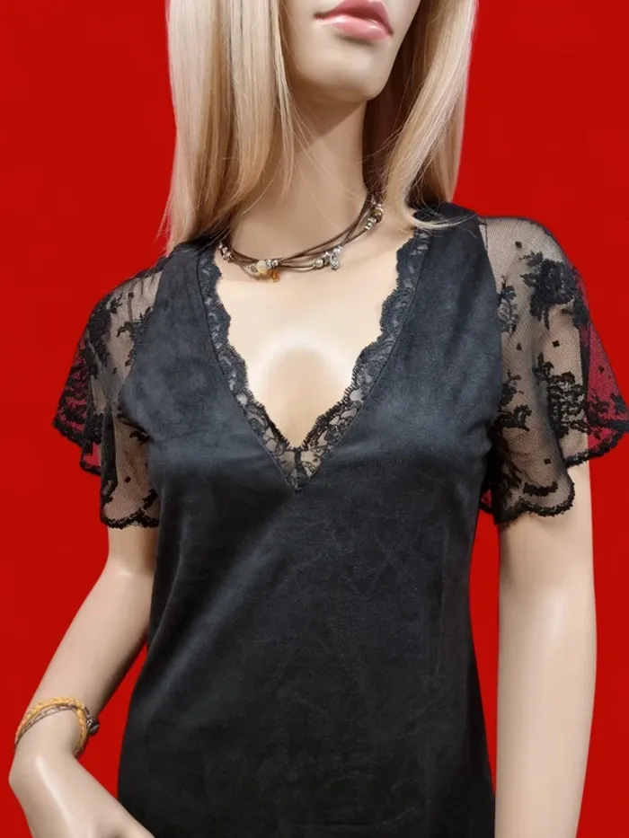 Zara Trafaluc robe noire chic * taille S * - photo numéro 2