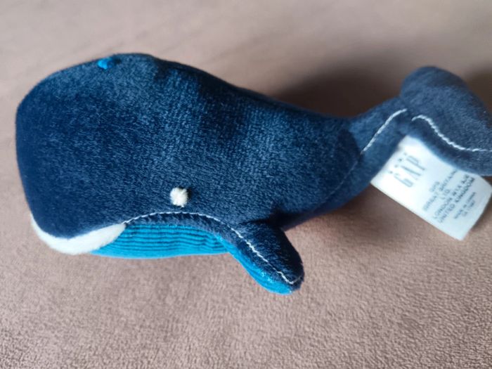 Peluche baleine bleue - photo numéro 2