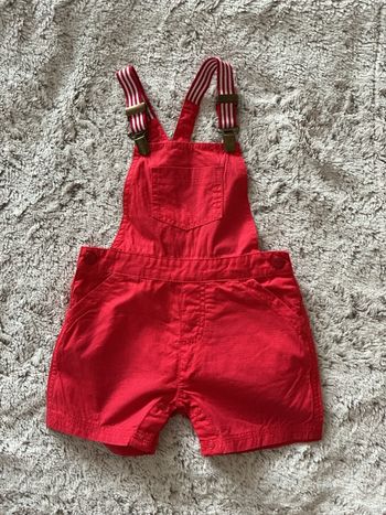 Short salopette bébé 12 mois    Natalys