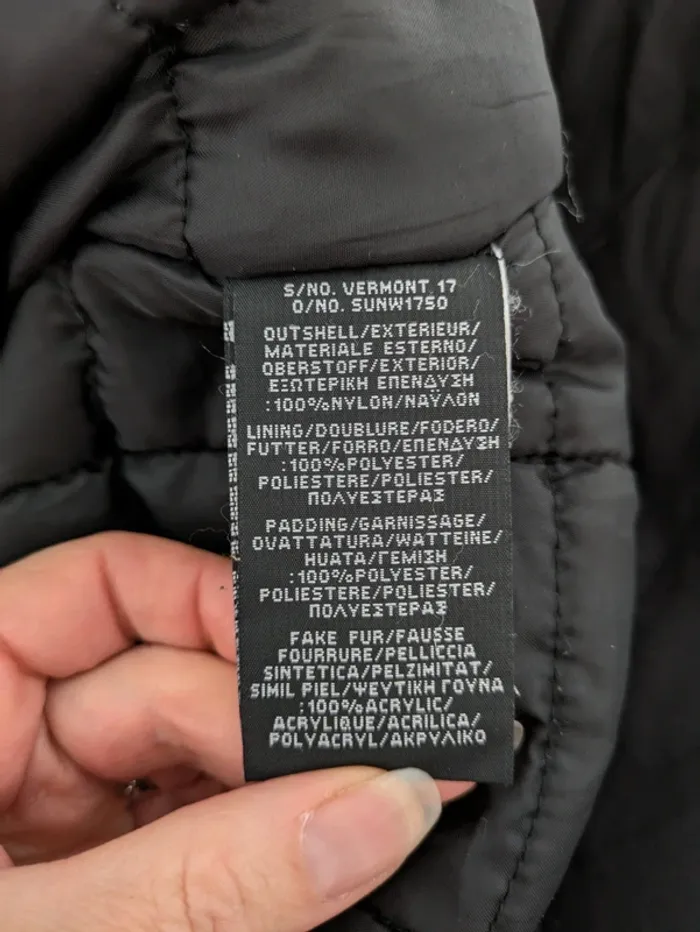 Blouson d'hiver zippée avec capuche - Schott - taille L - photo numéro 10