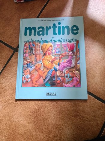 Livre Martine et le cadeau d'anniversaire