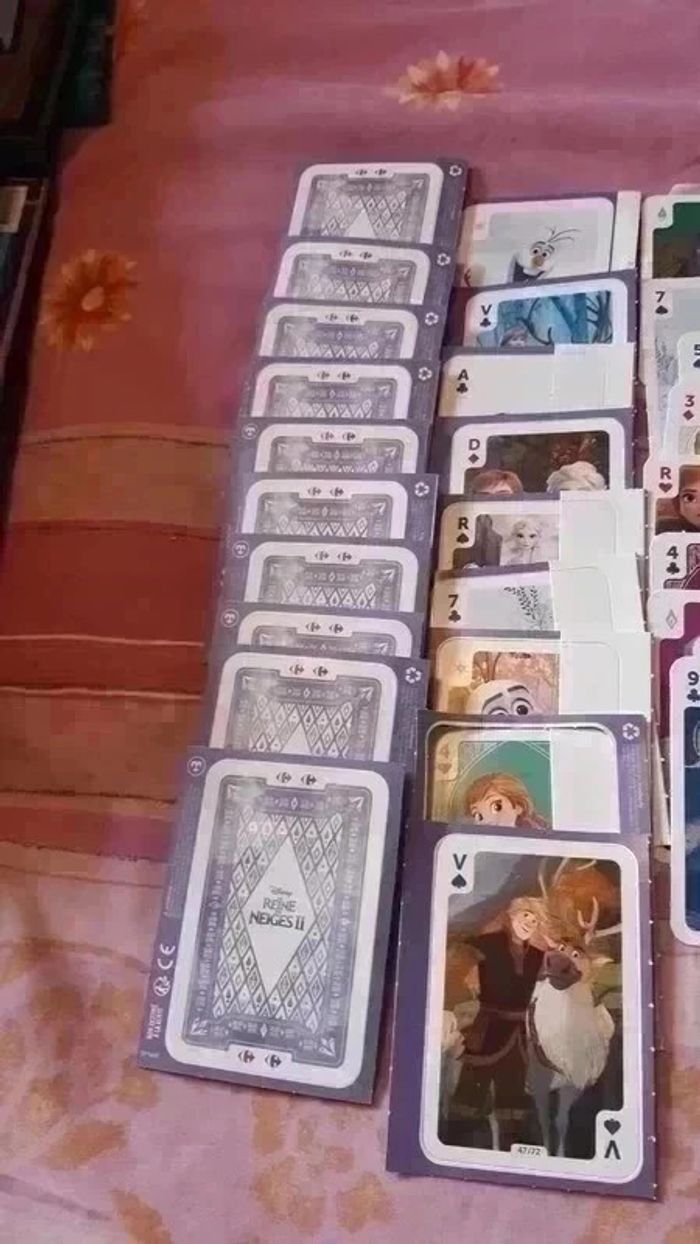 lot 53 Cartes reine des neiges - photo numéro 2