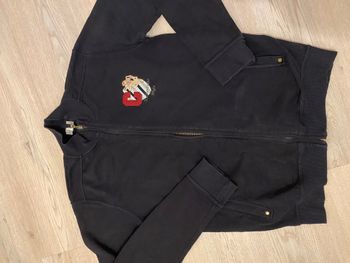 Sweat gilet zippé cyrillus 14 16 ans