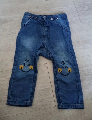 Pantalon avec bretelle  - 24 mois - orchestra