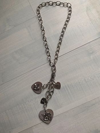 Collier sautoir grosse chaîne