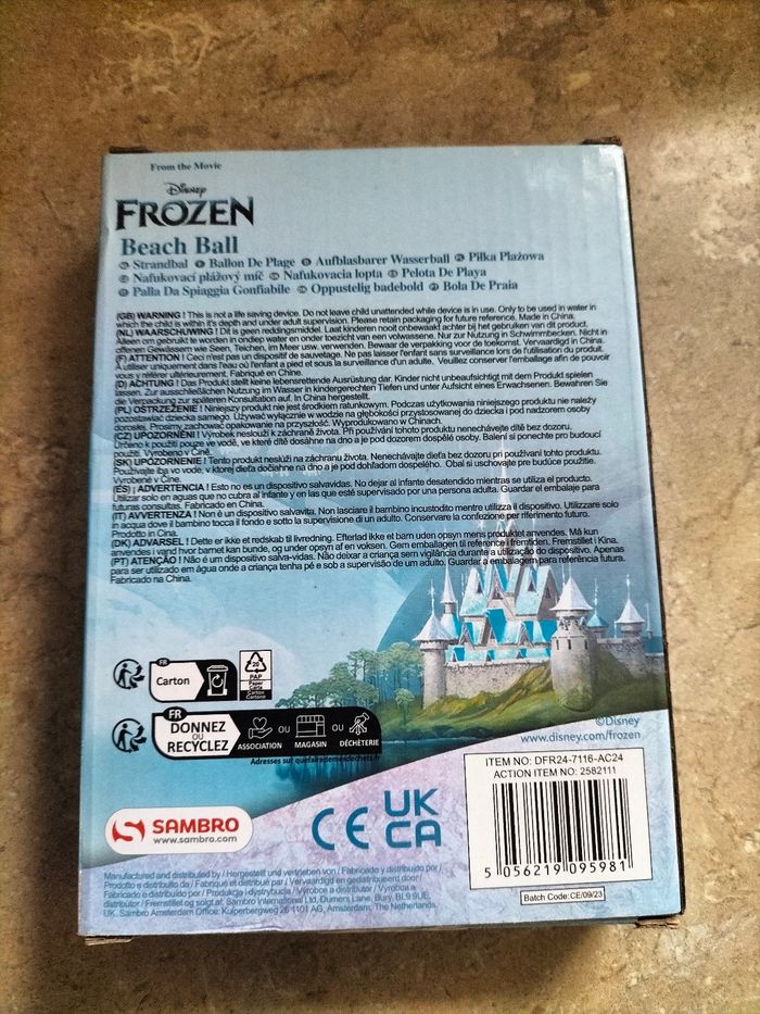 Disney 💙 Ballon gonflable La Reine des neiges - photo numéro 5