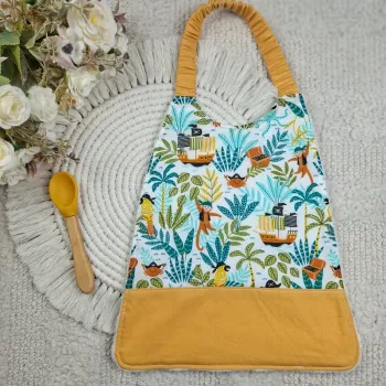Bavoir élastique motifs pirates