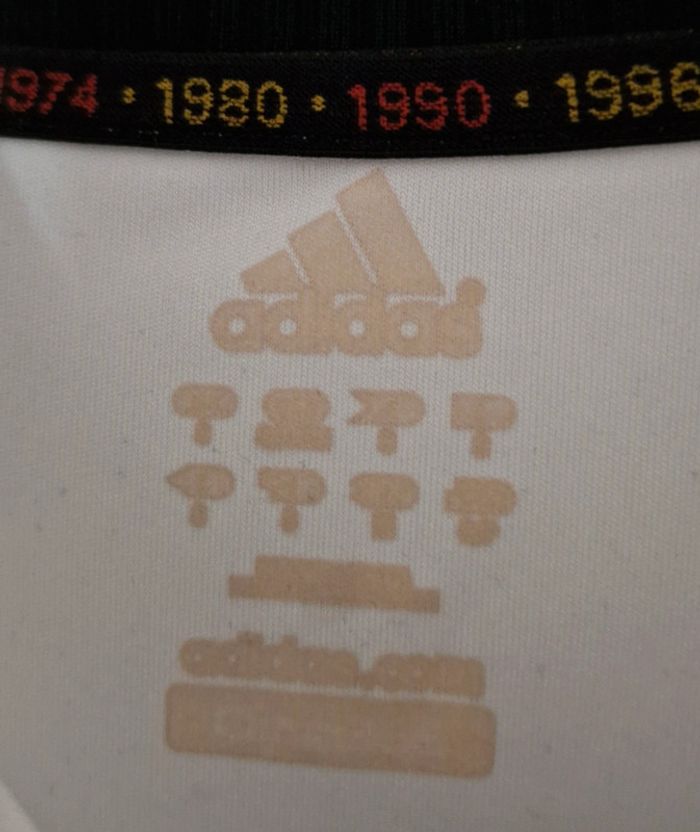 Maillot Football Adidas Domicile Allemagne 2008/2009 Taille S - photo numéro 5