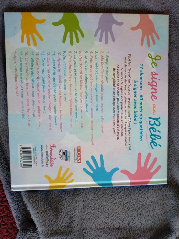 Livre langue des signes bébé - photo numéro 3