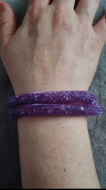 Bracelet aimanté  violet