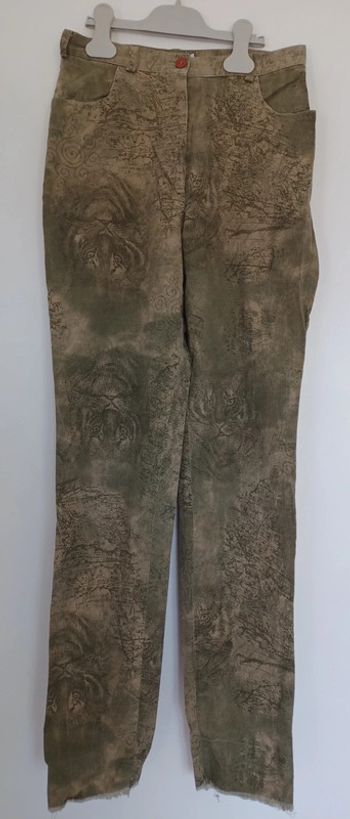 Pantalon imprimé tigre Mia Soana