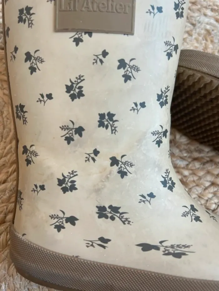 Bottes de pluie Lil’Atelier pointure 25 - photo numéro 3