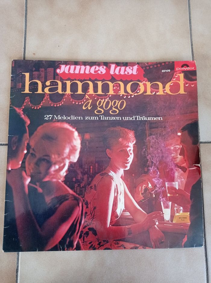 Vinyle "James Last Hammond à gogo"