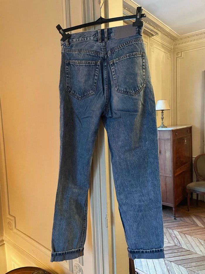 Jean Mom Pull & Bear taille 34 - photo numéro 3