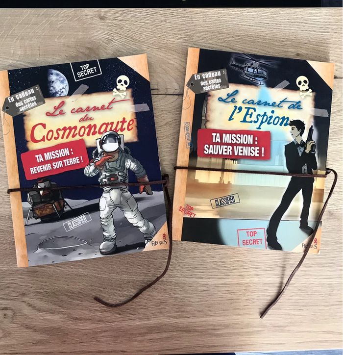 Lot de livres Top secret