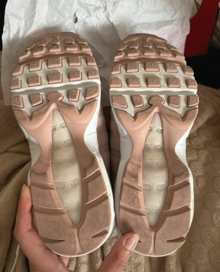 Nike Air Max 95 Oxford rose blanc sommet - photo numéro 3