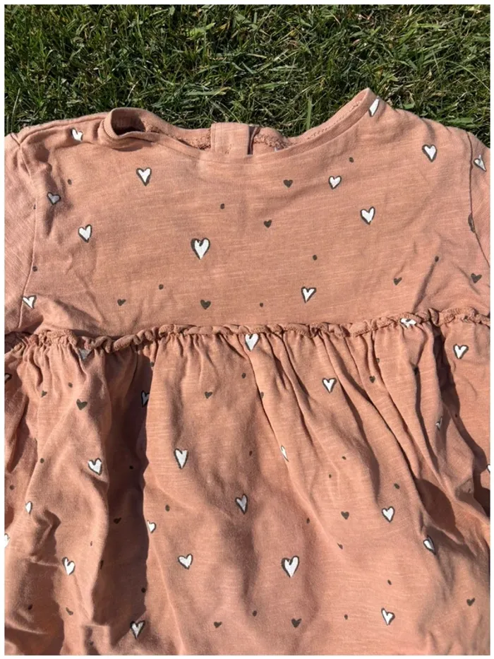 T-shirt manche longue Zara 2-3 ans - photo numéro 2