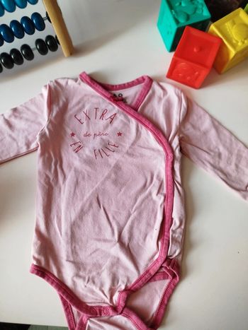 Body "extra de père en fille" - 6 mois