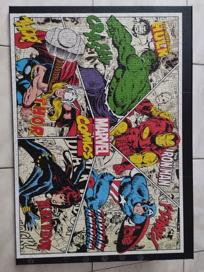 Puzzle 1000 pièces Marvel - photo numéro 2