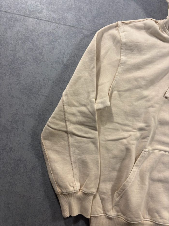 Pull à capuche Carhartt / Hooded Marfa Sweat Beige Taille S neuf avec étiquette - photo numéro 4