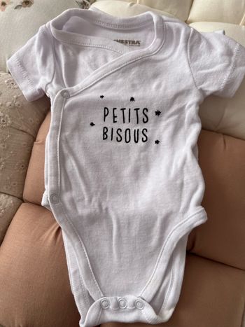 Lot de 4 body naissance