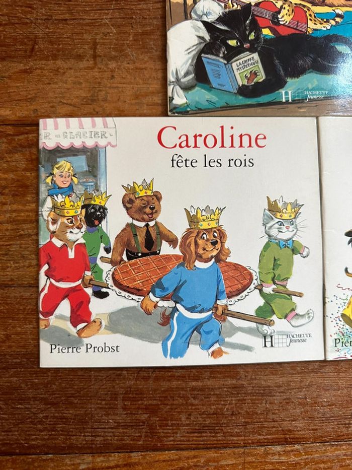 Lot de 3 livres rares Caroline Câlin Pierre Probst vintage collection albums - photo numéro 2