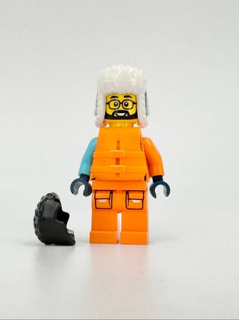 Lego Figurines City : Arctique, Explorateur équipé de son sac de sécurité - NEUF