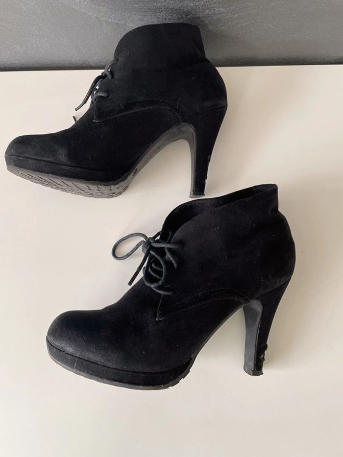 Bottine noir femme - photo numéro 9