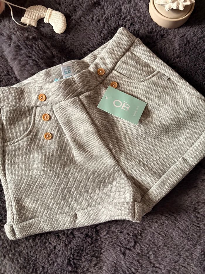 Short molletonné obaibi 18 mois - photo numéro 2