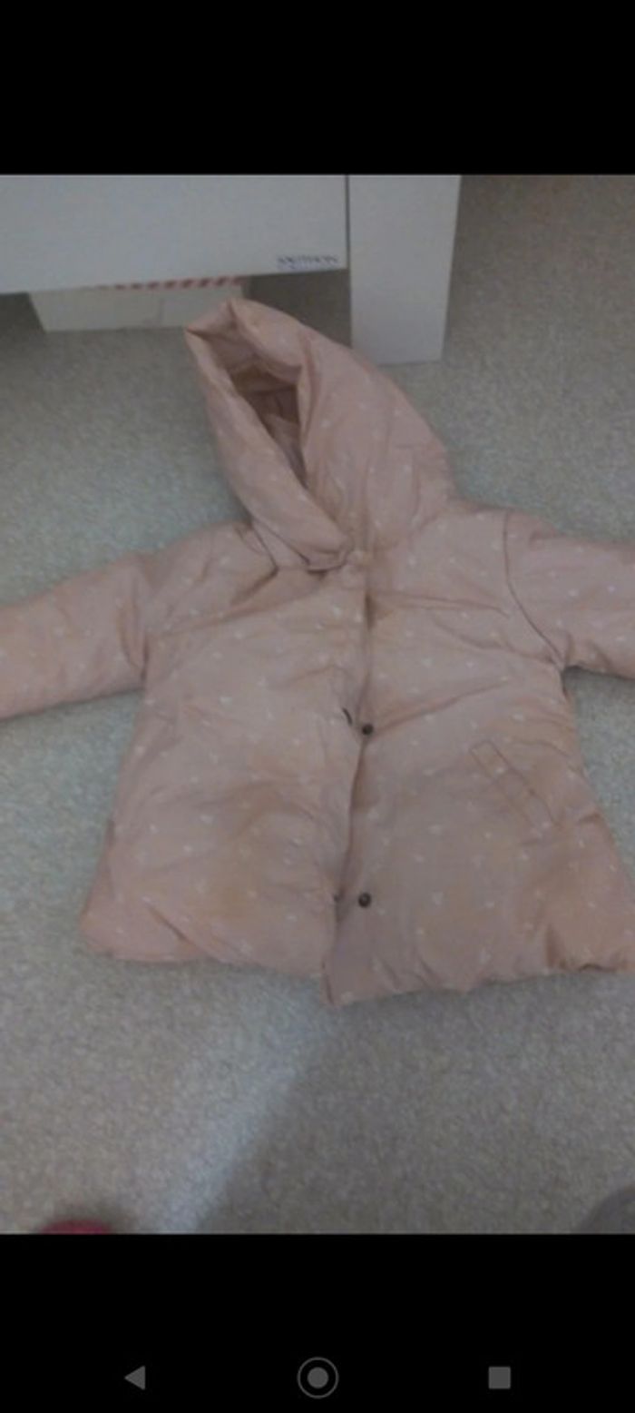 Doudoune rose Cadet Rousselle