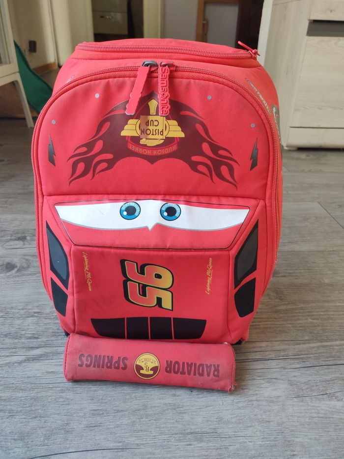 Cartable cars à roulettes pour maternelle