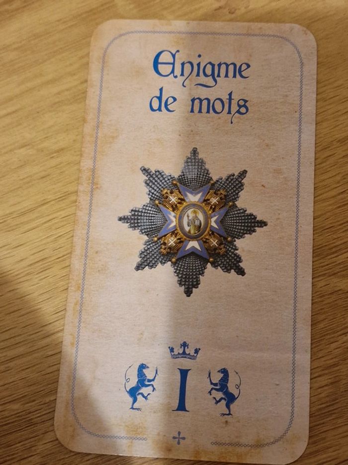 Jeu La  Boite a énigmes Marabout - photo numéro 13