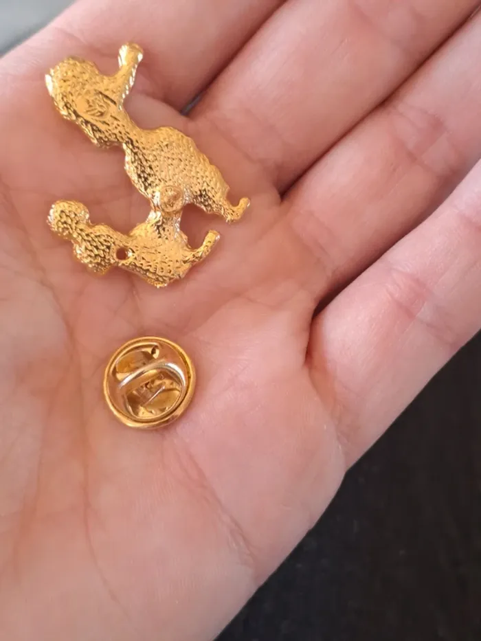 Broche vintage chien Swarovski - photo numéro 13