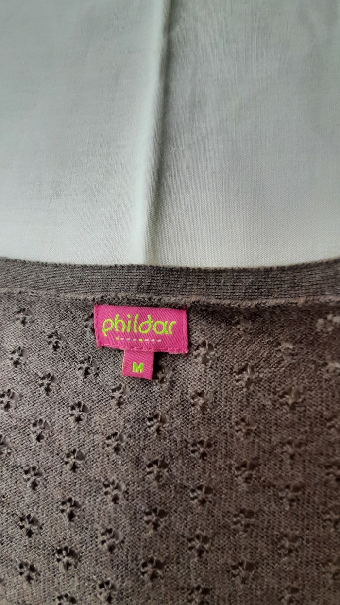 CACHE COEUR phildar Taille M - photo numéro 2