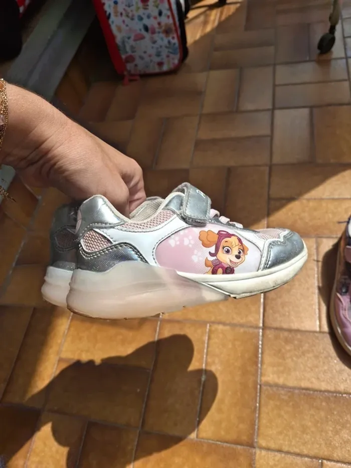 Lot de 2 paires de baskets enfant fille taille 28 asha stella - photo numéro 16