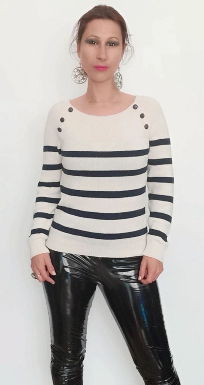 Pull marinière Naf Naf 36 - photo numéro 2