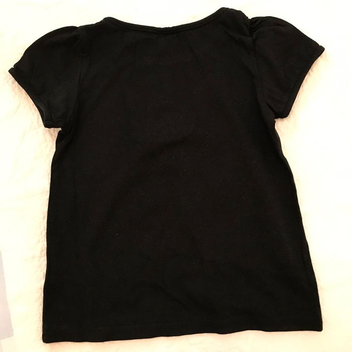 Tee-shirt manches courtes Noir - photo numéro 2