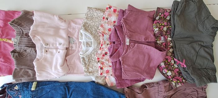 Grand Lot Bébé Fille Mi-Saison - 6 mois - 22 articles - photo numéro 8