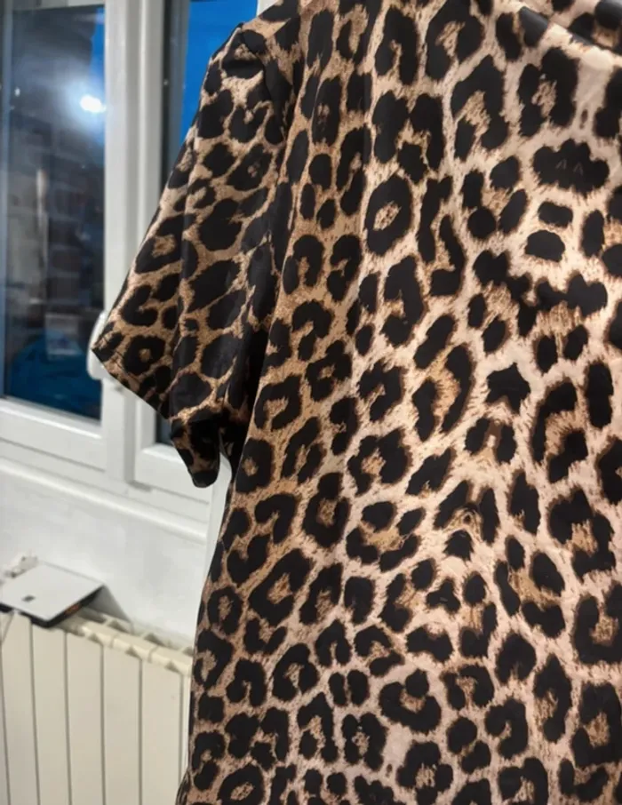 Haut femme leopard XL - photo numéro 4