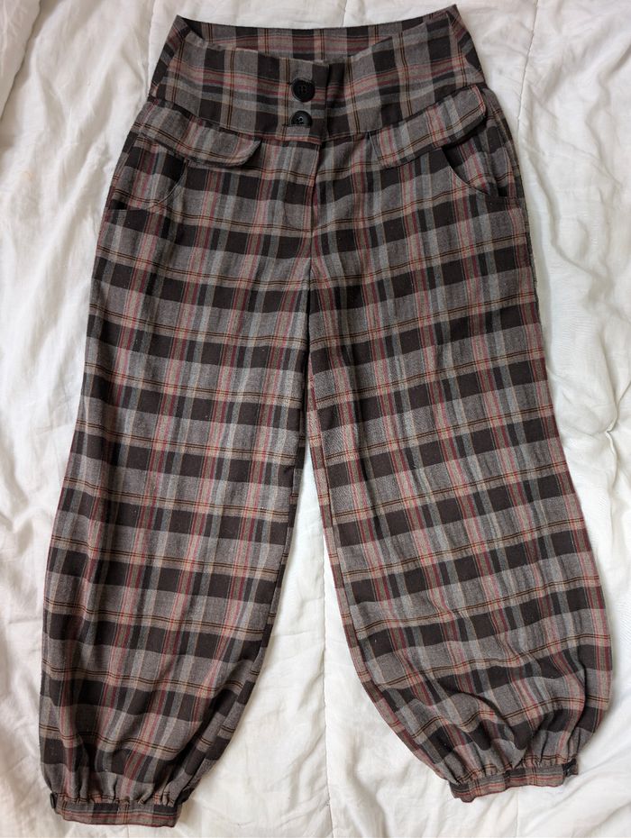 Pantalon carreaux