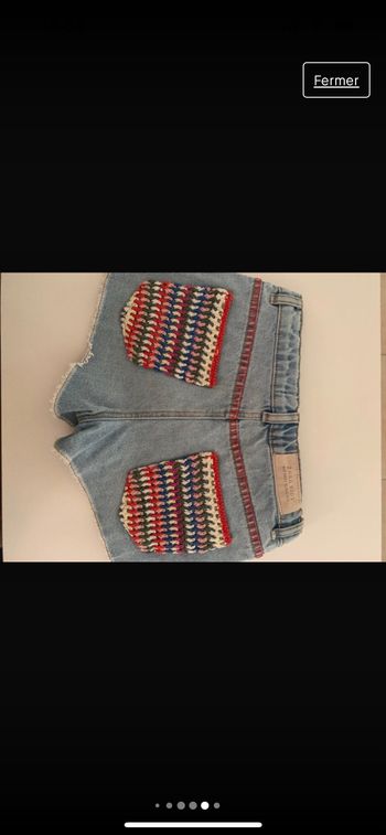 Short en jean