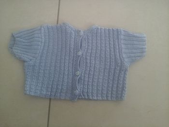 Gilet manches courtes 6 mois