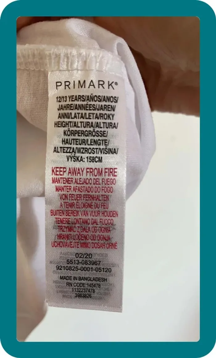 Débardeur Primark 12-13ans - photo numéro 3